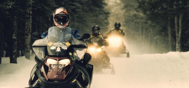 snowmobiling in Newfoundland